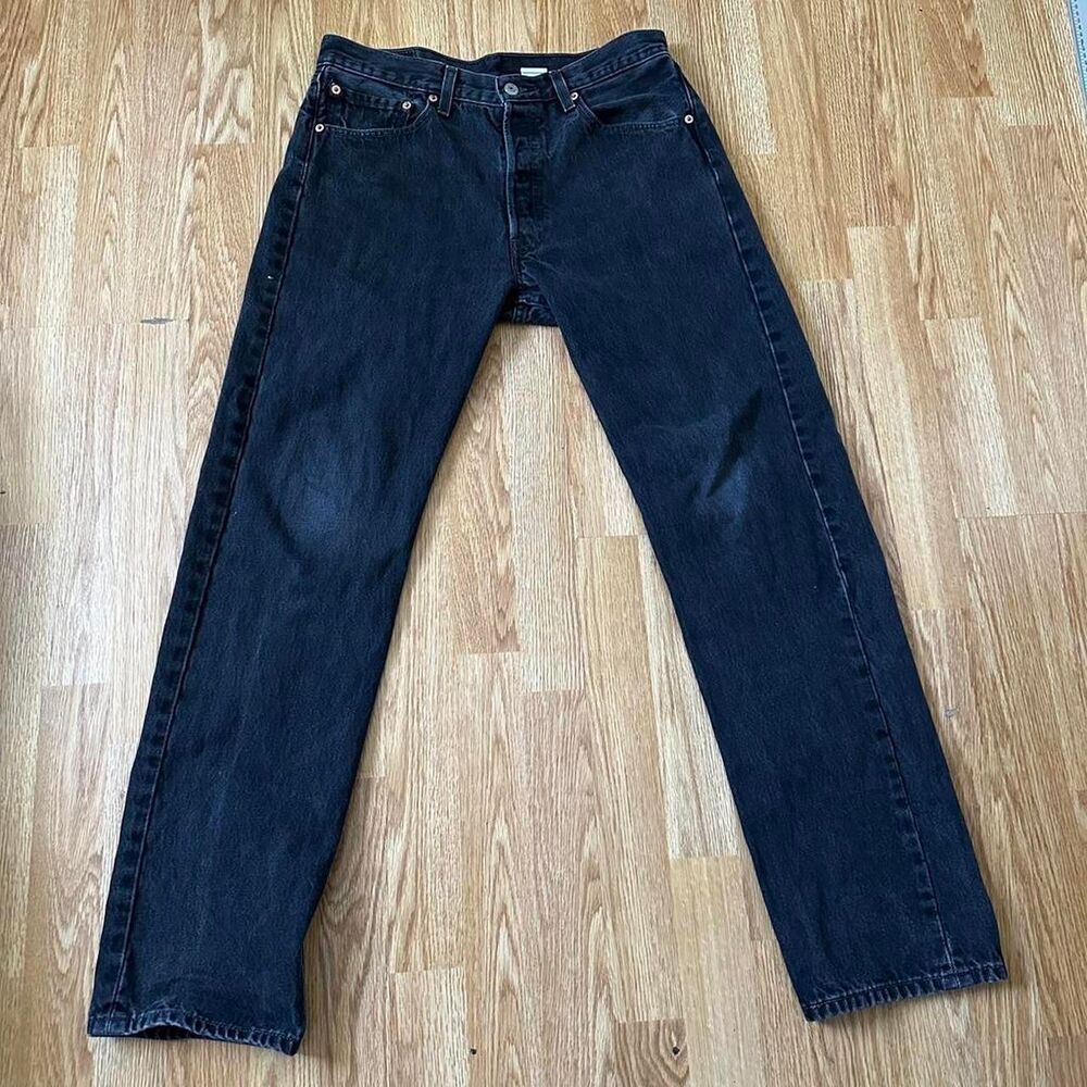Levis 501 Black Jeans Size 32 x 32